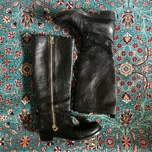 Jimmy Choo Black Riding Boots